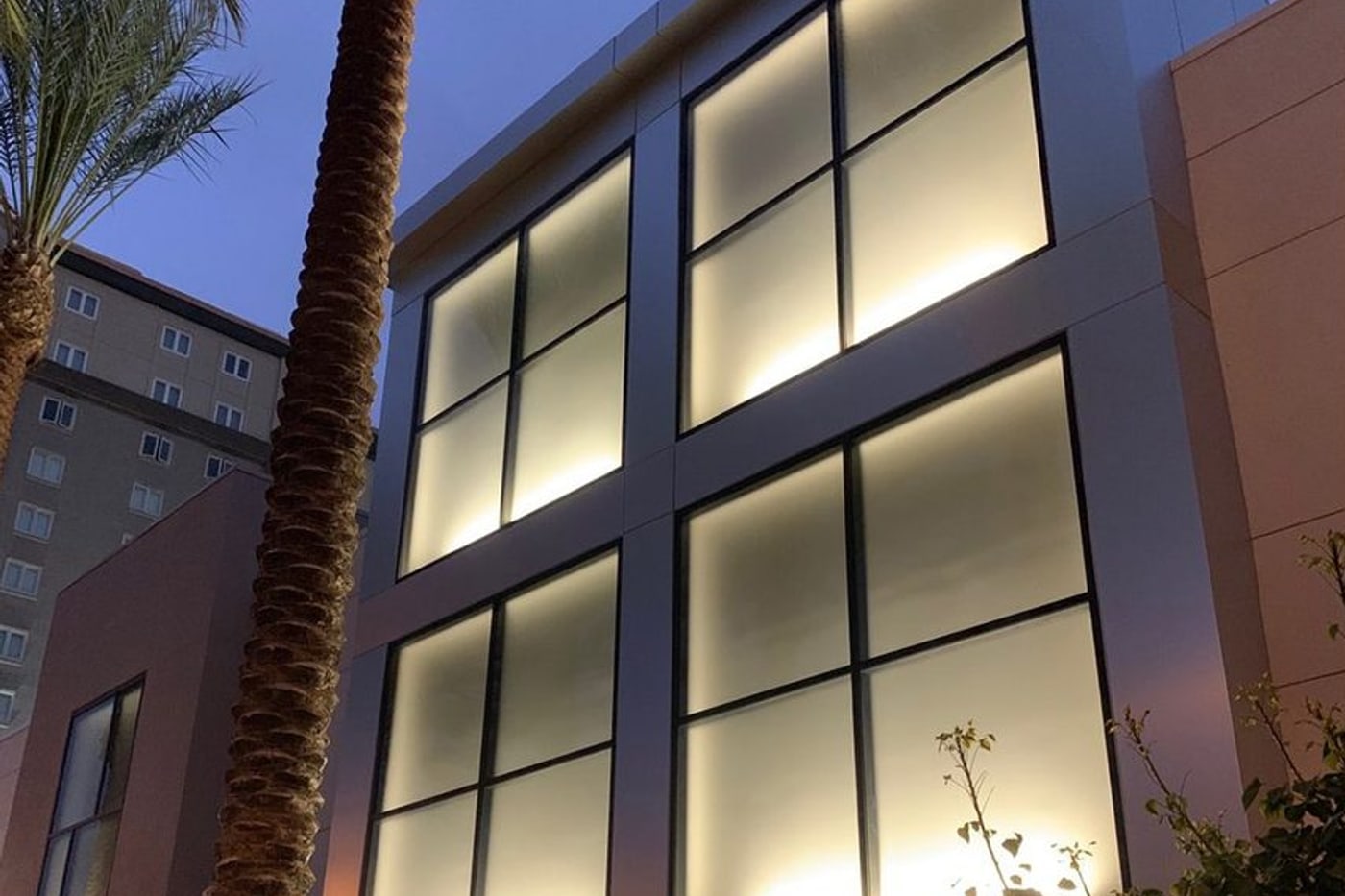 Harbor Sub Station glazing project, Anaheim, CA